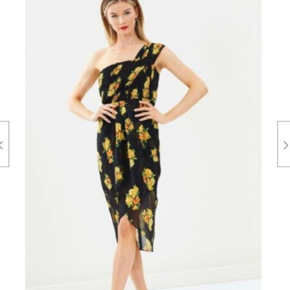 Cooper St Cinnamon One Shoulder Shift Dress